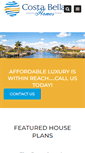 Mobile Screenshot of costabellahomes.com